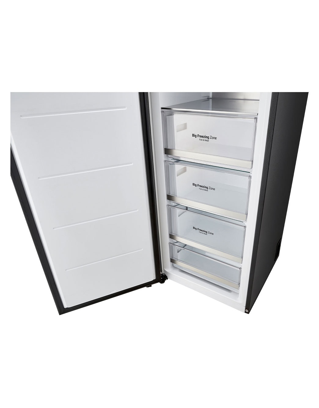 324L 1 Door Freezer with LG ThinQ™ in Glass Beige LG SG