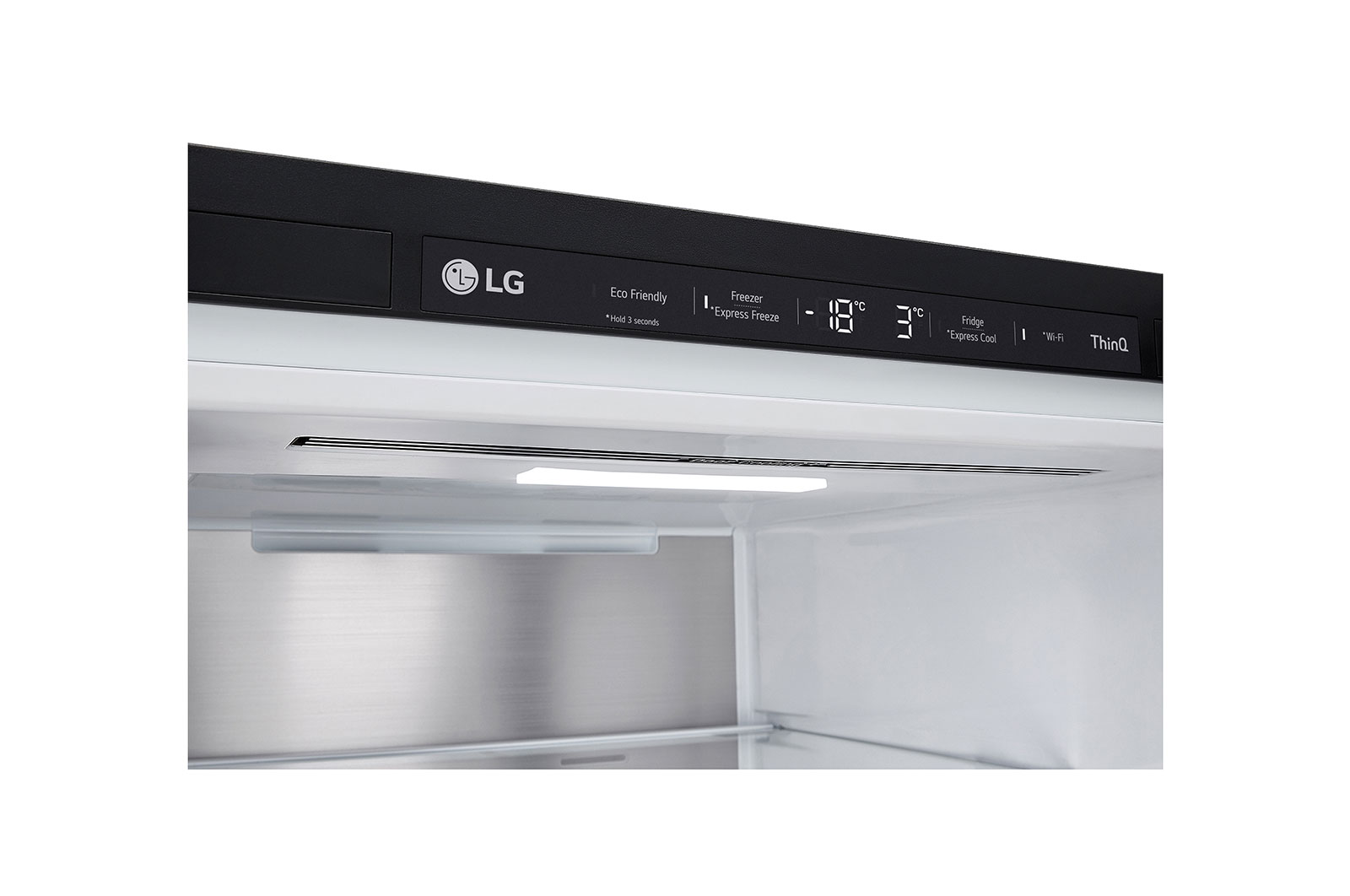 LG 344L Bottom Freezer Refrigerator with Smart Inverter Compressor™ in Cream Beige(Glass)               , GB-B3442BE