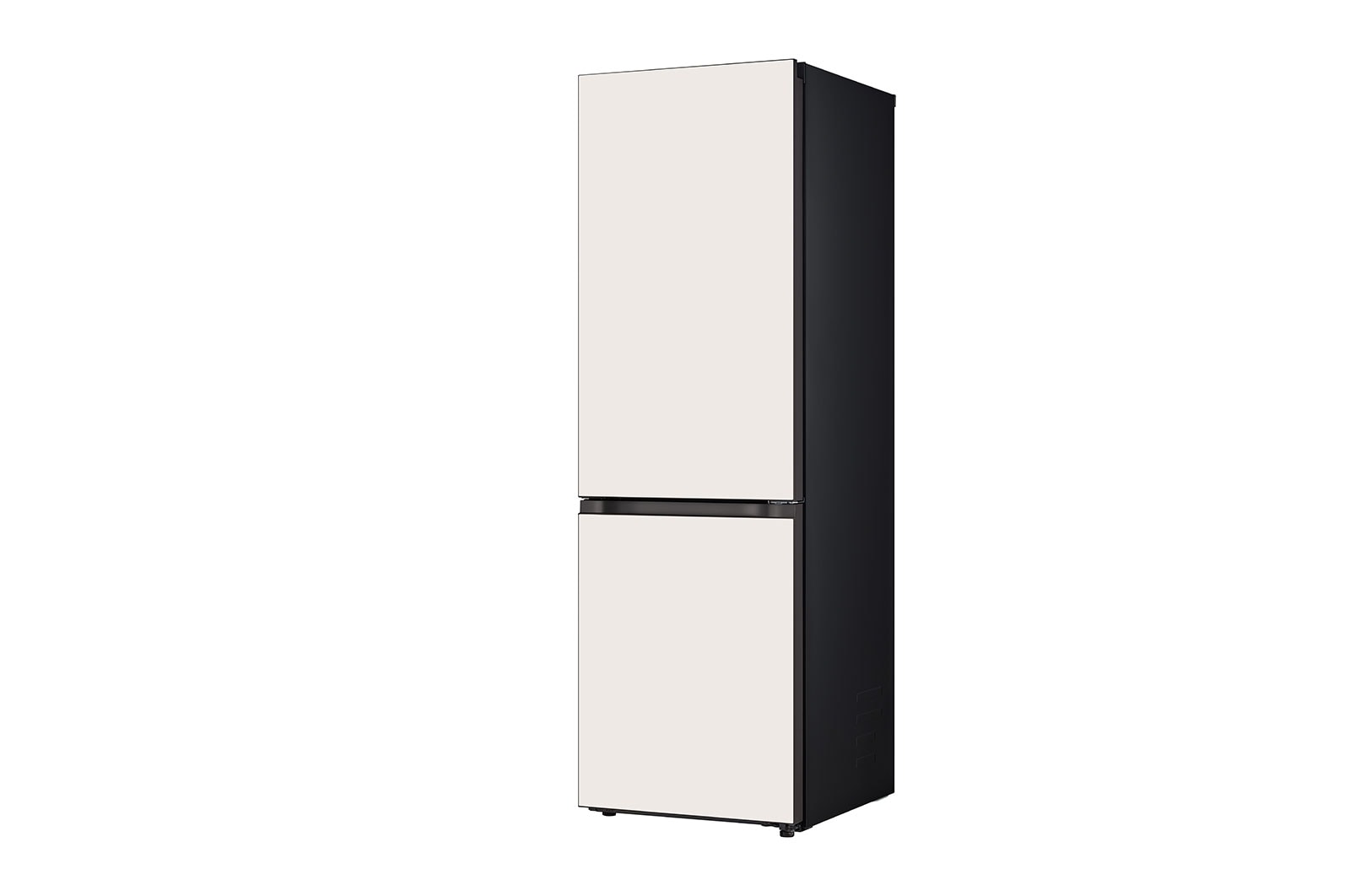 LG 344L Bottom Freezer Refrigerator with Smart Inverter Compressor™ in Cream Beige(Glass)               , GB-B3442BE