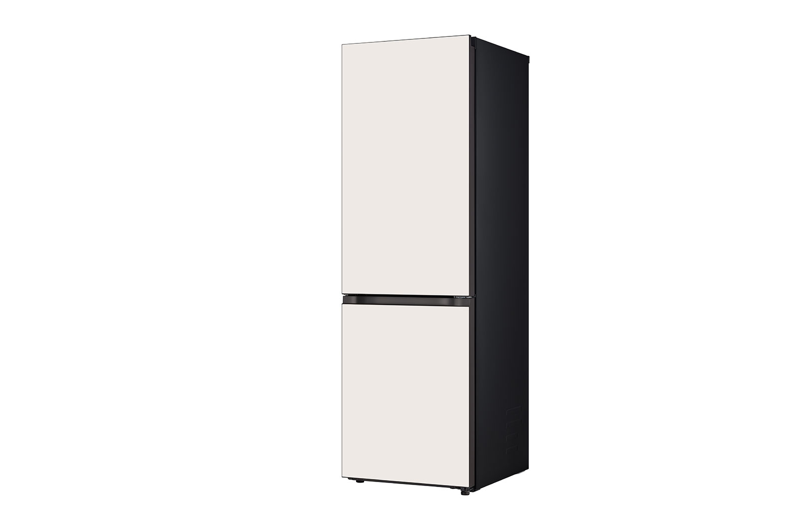 LG 344L Bottom Freezer Refrigerator with Smart Inverter Compressor™ in Cream Beige(Glass)               , GB-B3442BE