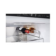 LG 344L Bottom Freezer Refrigerator with Smart Inverter Compressor™ in Cream Beige(Glass)               , GB-B3442BE