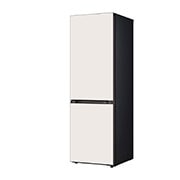 LG 344L Bottom Freezer Refrigerator with Smart Inverter Compressor™ in Cream Beige(Glass)               , GB-B3442BE