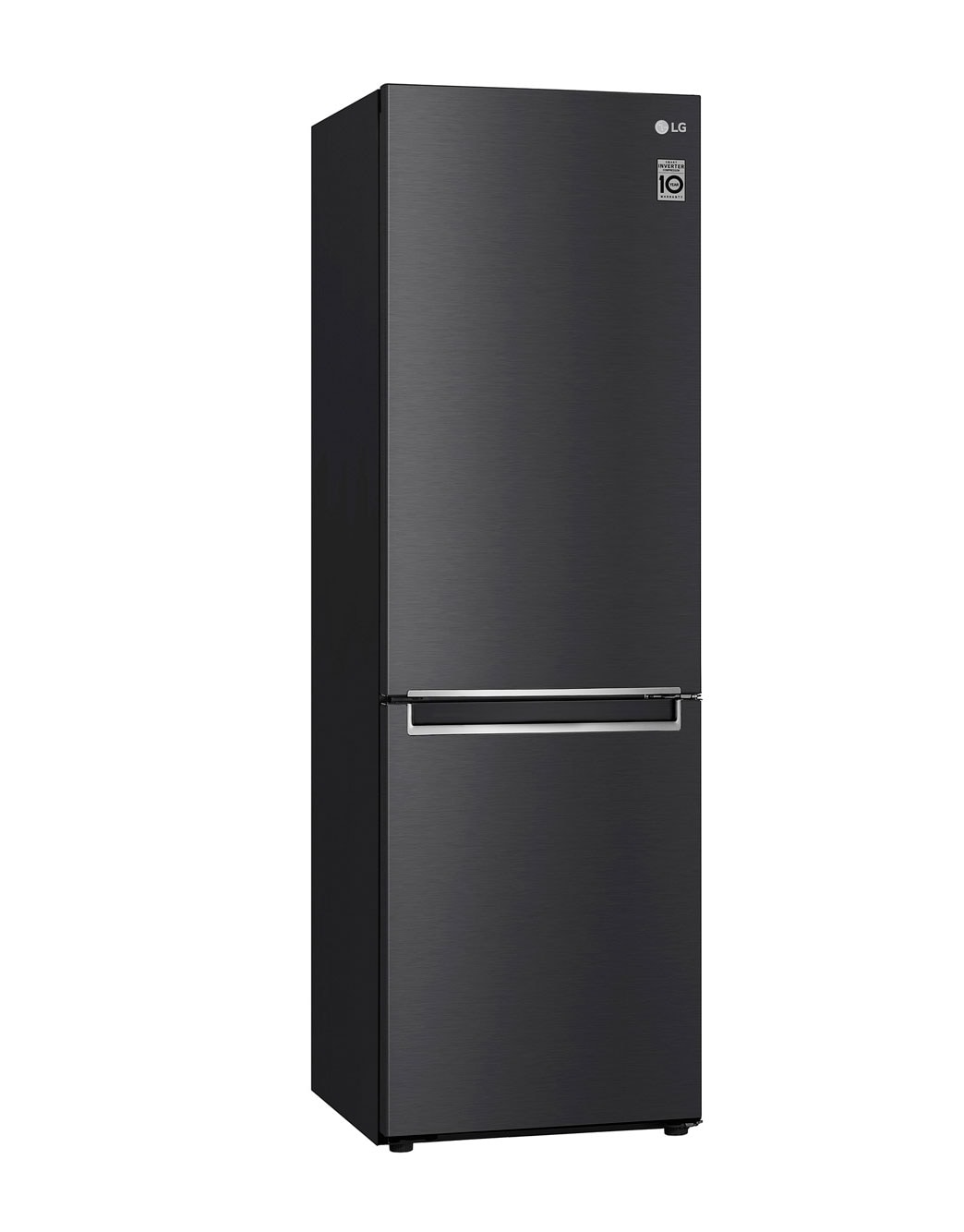 341L Bottom Freezer with Fresh Zone in Matt Black LG SG