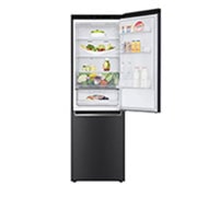 LG 341L Bottom Freezer with Smart Inverter Compressor™ in Matt Black, GB-B3442MC