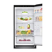 LG 341L Bottom Freezer with Smart Inverter Compressor in Matt Black, GB-B3442MC