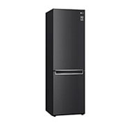 LG 341L Bottom Freezer with Smart Inverter Compressor™ in Matt Black, GB-B3442MC