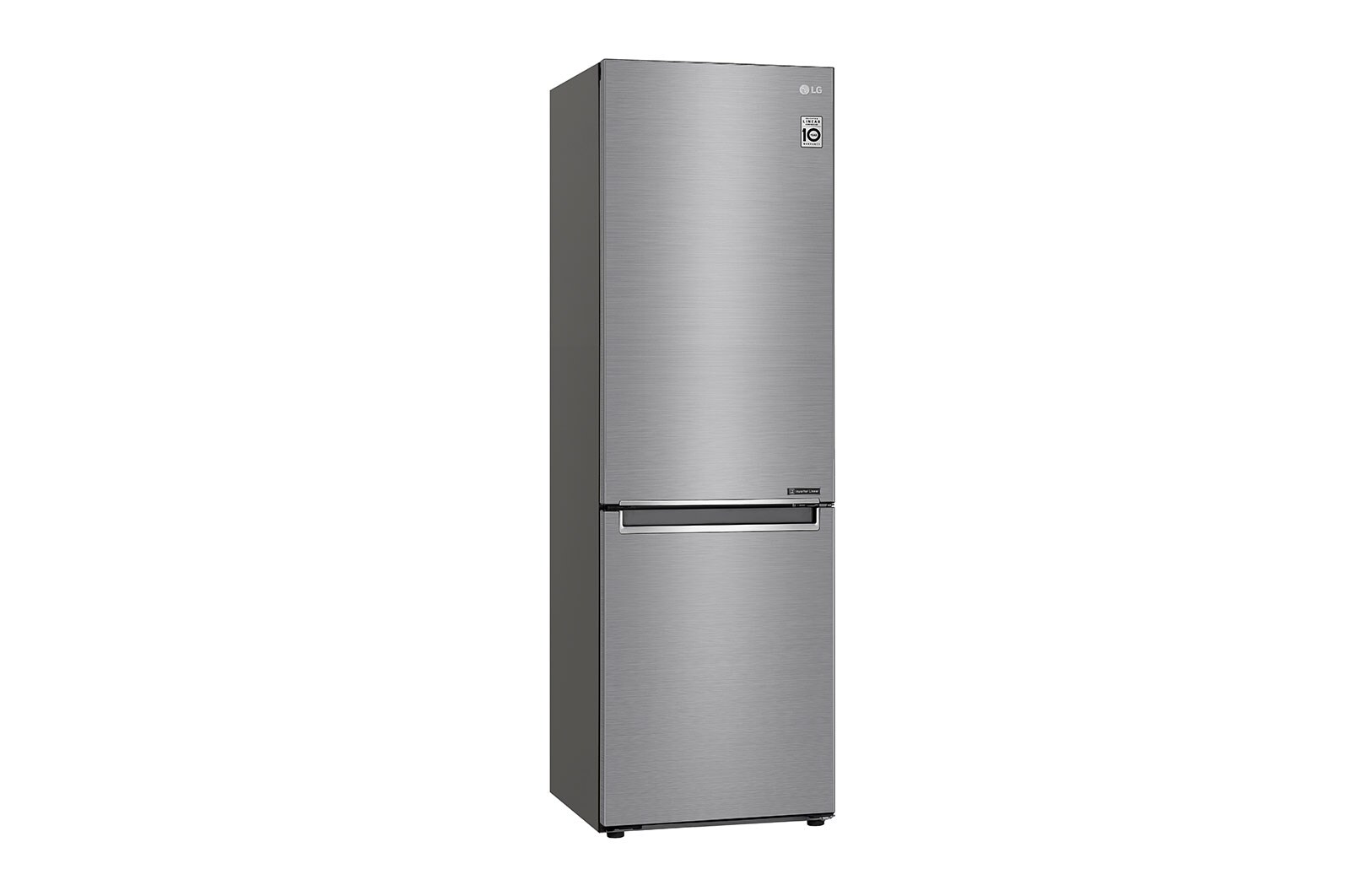 LG 341L Bottom Freezer Refrigerators with Smart Inverter Compressor in Platinum Silver, GB-B3449PZ