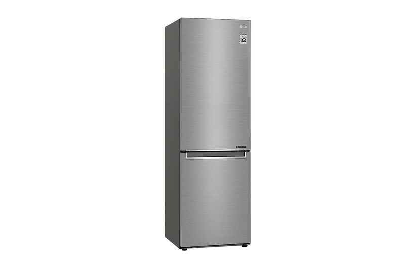 LG 341L Bottom Freezer Refrigerators with Smart Inverter Compressor in Platinum Silver, GB-B3449PZ
