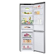 LG 341L Bottom Freezer Refrigerators with Smart Inverter Compressor in Platinum Silver, GB-B3449PZ