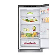 LG 341L Bottom Freezer Refrigerators with Smart Inverter Compressor in Platinum Silver, GB-B3449PZ