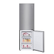 LG 341L Bottom Freezer Refrigerators with Smart Inverter Compressor in Platinum Silver, GB-B3449PZ