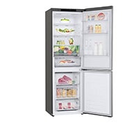 LG 341L Bottom Freezer Refrigerators with Smart Inverter Compressor in Platinum Silver, GB-B3449PZ