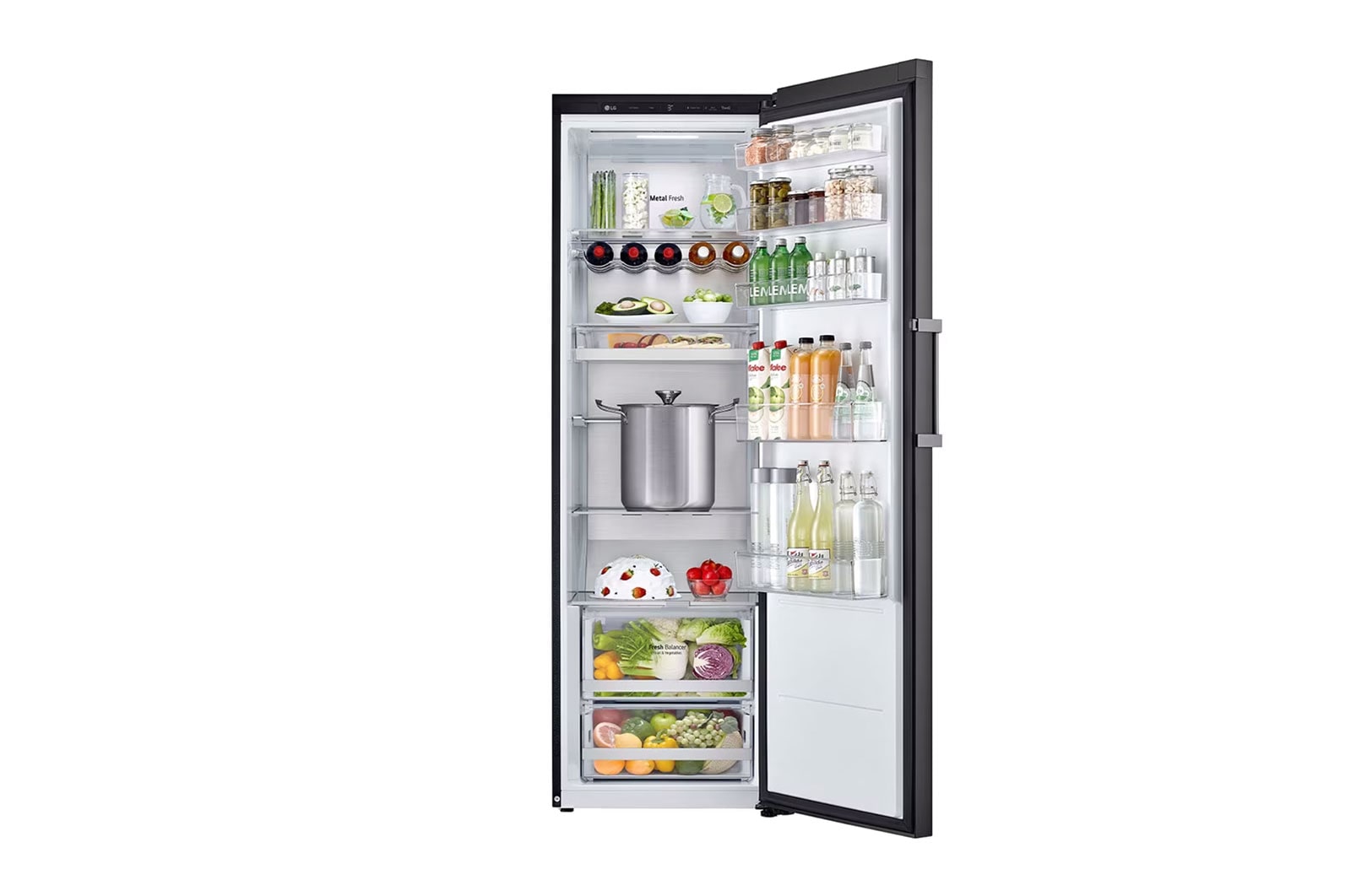 LG 386L 1 Door Refrigerator with Smart Inverter Compressor™ in Glass Mint, GB-B3863MN