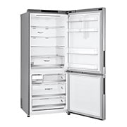 LG 408L Bottom Freezer Refrigerators with Smart Inverter Compressor™ in Platinum Silver, GB-B4059PZ