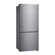 LG 408L Bottom Freezer Refrigerators with Smart Inverter Compressor in Platinum Silver, GB-B4059PZ