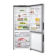 LG 408L Bottom Freezer Refrigerators with Smart Inverter Compressor in Platinum Silver, GB-B4059PZ