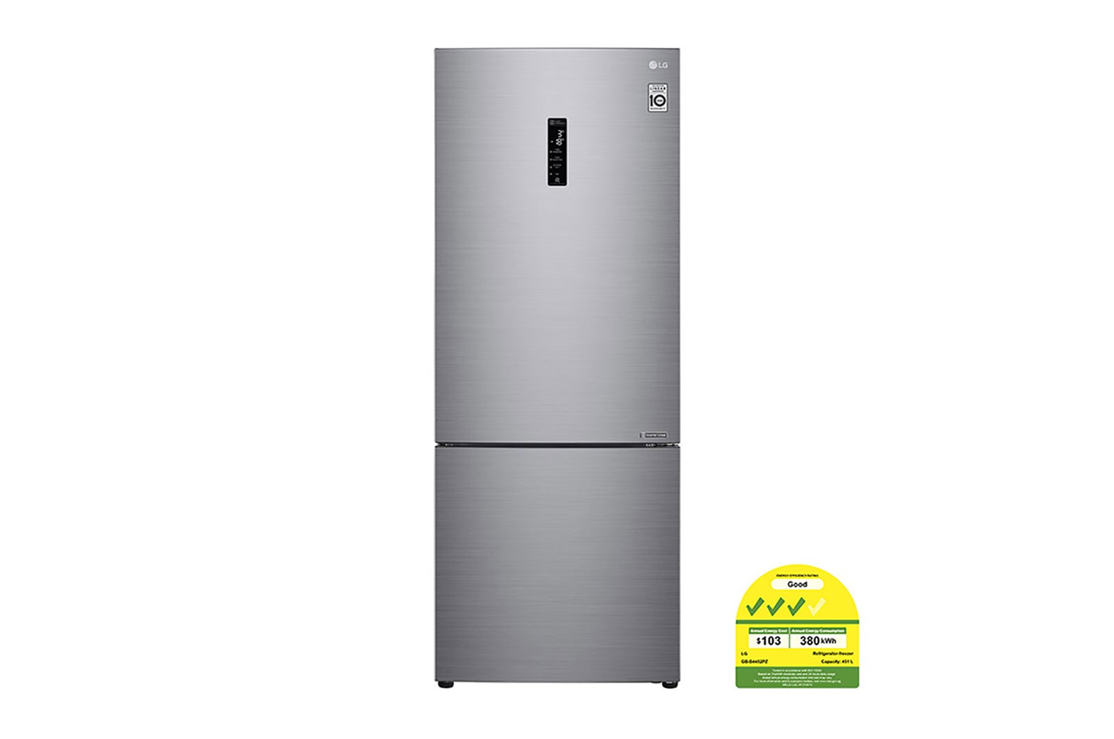 Lg inverter deals fridge freezer