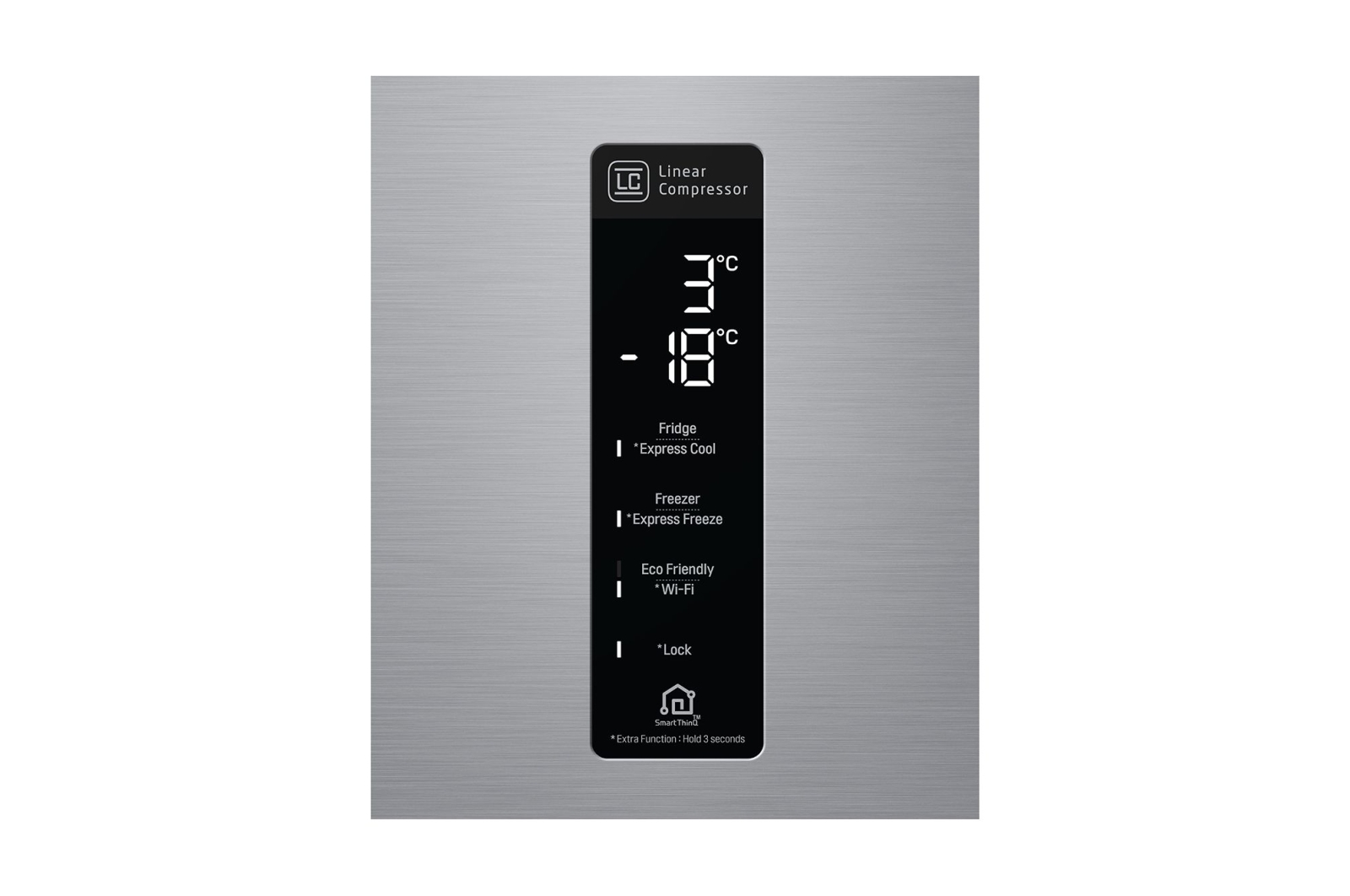 LG  462 L Bottom Freezer with Inverter Compressor in Platinum silver, GB-B4452PZ
