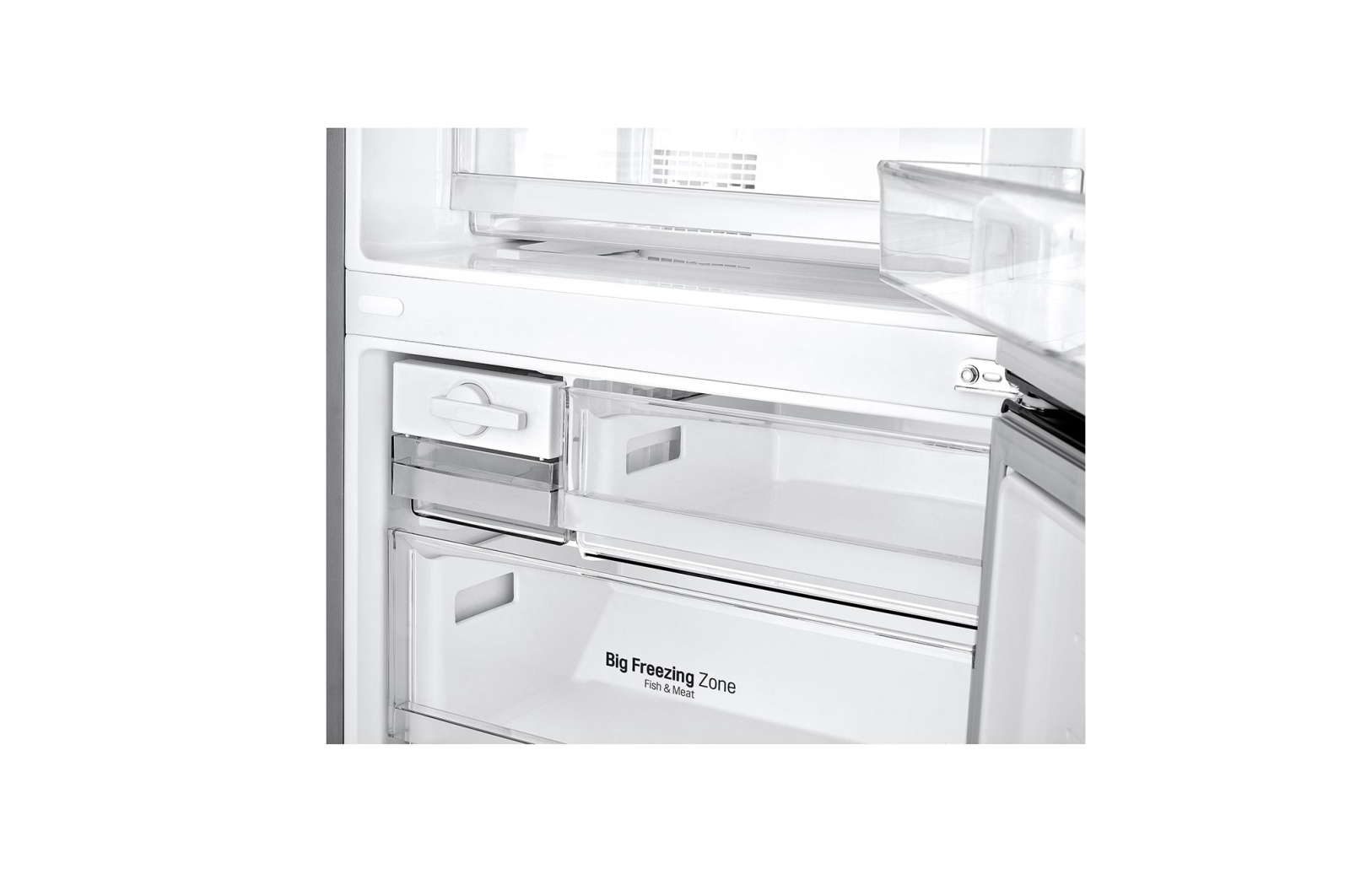 LG  462 L Bottom Freezer with Inverter Compressor in Platinum silver, GB-B4452PZ