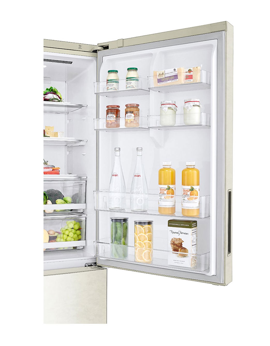 451L Inverter Compressor Bottom Freezer GBB4452SE LG SG