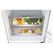 LG 462L Inverter Compressor Bottom Freezer in Cream Marble, GB-B4452SE