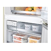 LG 462L Inverter Compressor Bottom Freezer in Cream Marble, GB-B4452SE