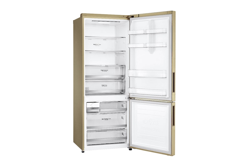 LG 626L side-by-side-fridge with Inverter Linear Compressor in Platinum Silver, GS-B6263PZ