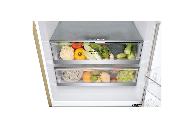 LG 626L side-by-side-fridge with Inverter Linear Compressor in Platinum Silver, GS-B6263PZ