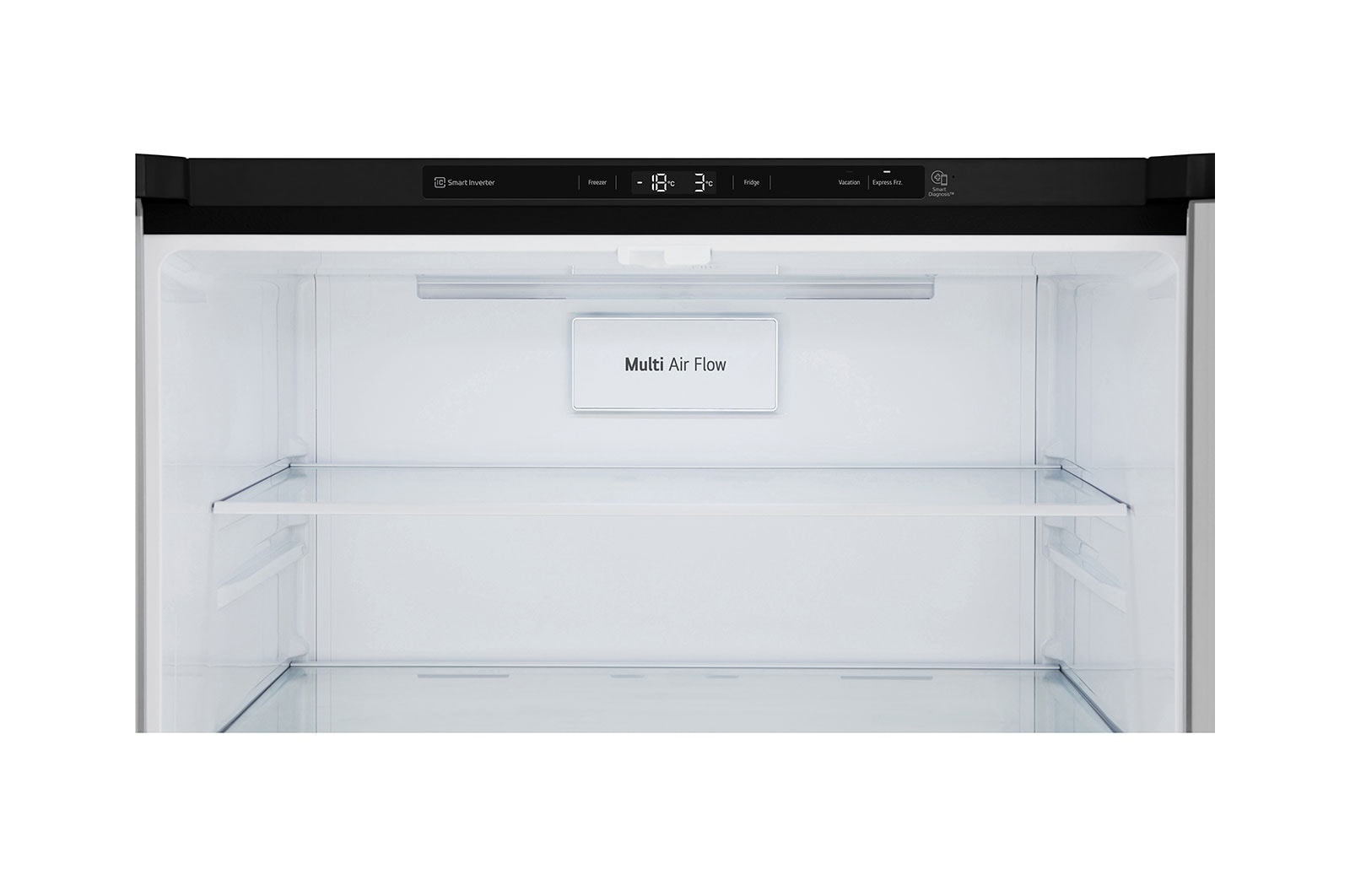 LG 464L Multi Door Refrigerator with Smart Inverter Linear Compressor™ in Matt Black, GF-B4532MC