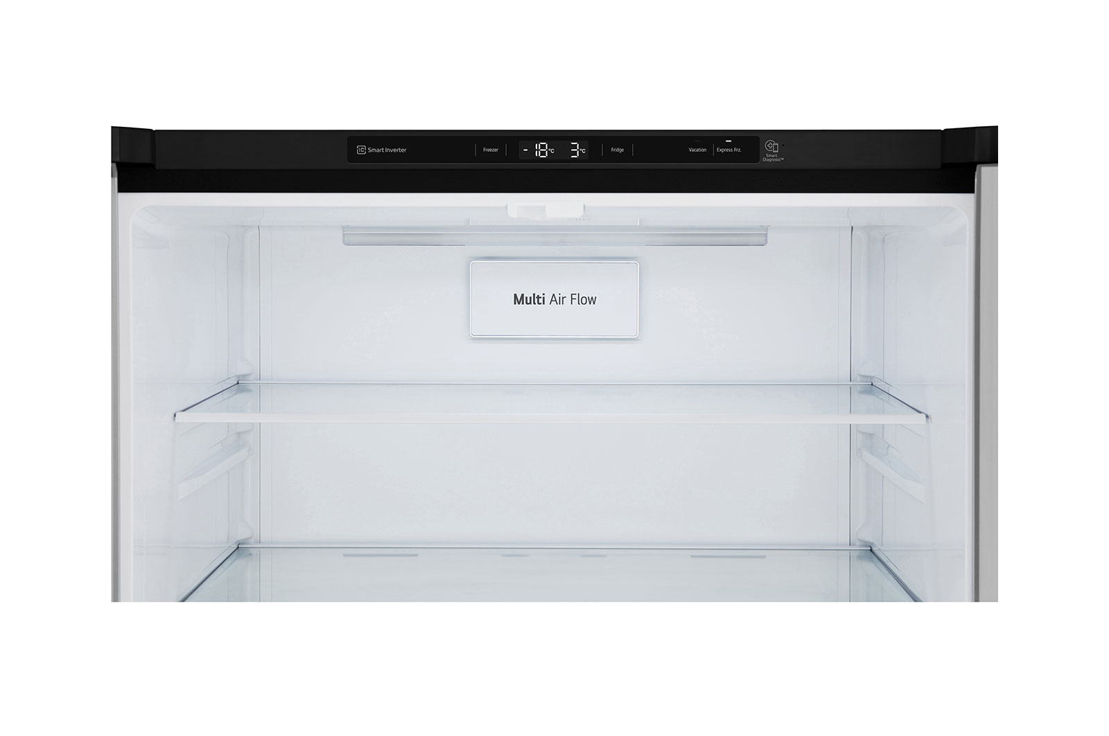 LG 464L Multi Door Refrigerator with Smart Inverter Linear Compressor™ in Matt Black, GF-B4532MC