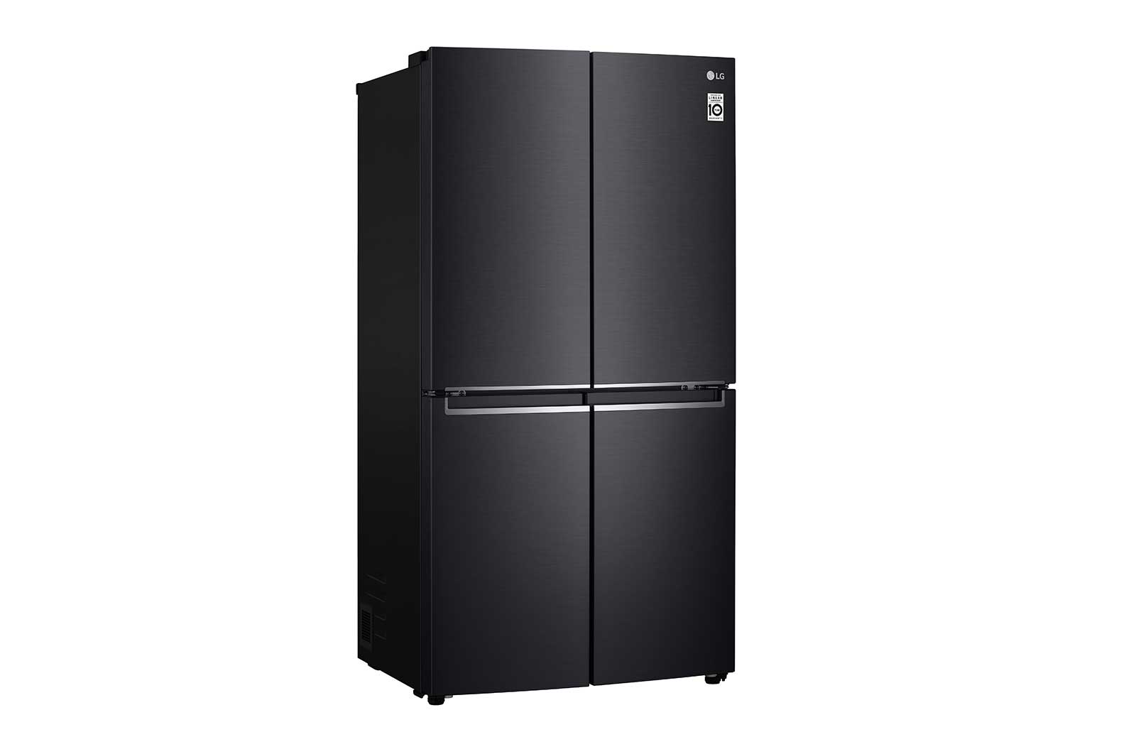 LG 601L Multi Door Refrigerator with Inverter Linear Compressor in Matt Black, GF-B6012MC
