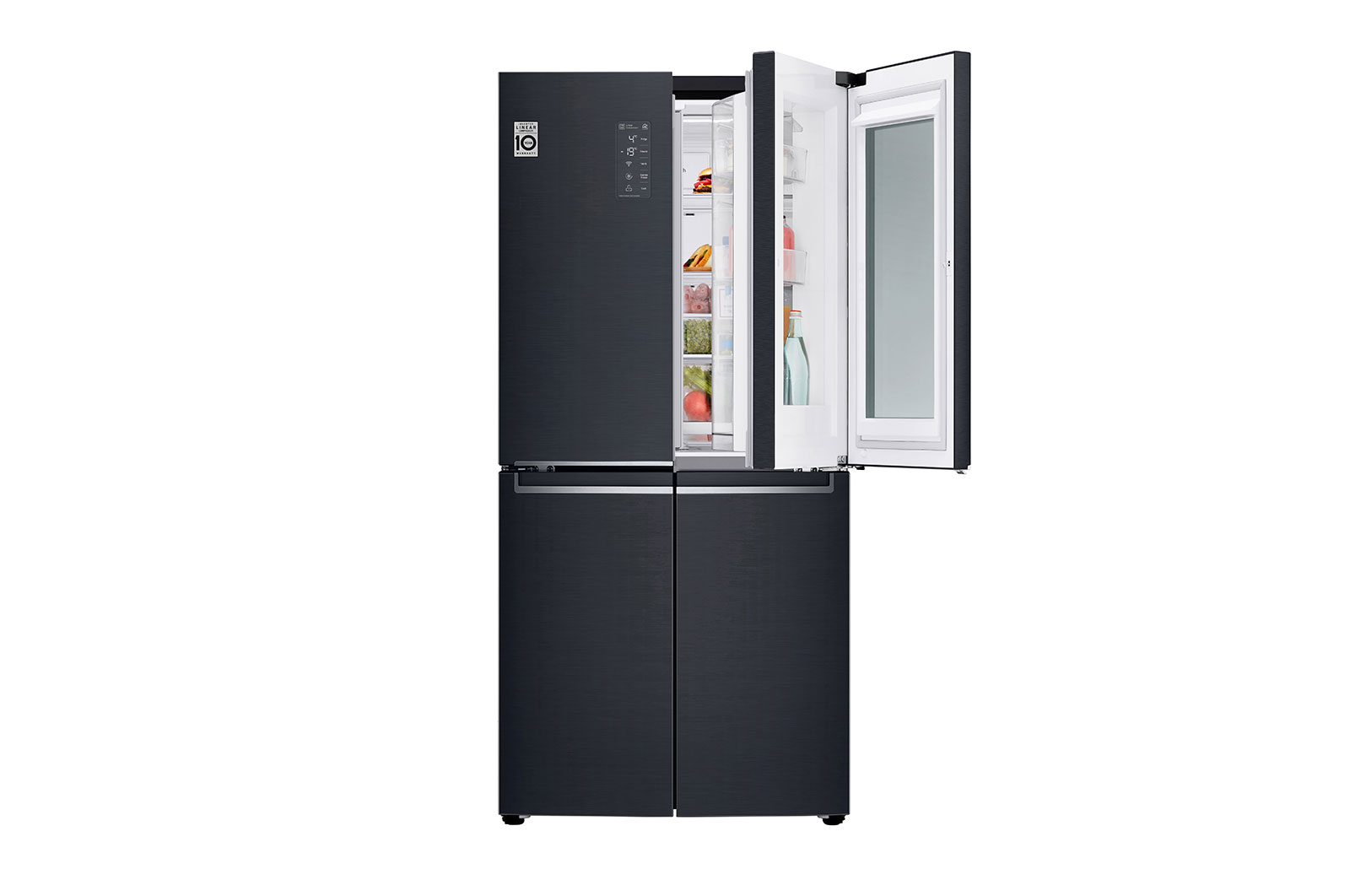 LG 458L InstaView® Door-in-Door+™ Refrigerator in Matt Black, GF-Q4919MT