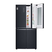 LG 458L InstaView® Door-in-Door+™ Refrigerator in Matt Black, GF-Q4919MT