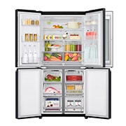 LG 458L InstaView® Door-in-Door+™ Refrigerator in Matt Black, GF-Q4919MT