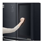 LG 458L InstaView Door-in-Door+™ Refrigerator in Matt Black, GF-Q4919MT