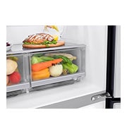 LG 458L InstaView Door-in-Door+™ Refrigerator in Matt Black, GF-Q4919MT