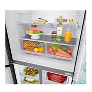 LG 458L InstaView® Door-in-Door+™ Refrigerator in Matt Black, GF-Q4919MT