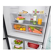 LG 458L InstaView Door-in-Door+™ Refrigerator in Matt Black, GF-Q4919MT