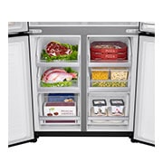 LG 458L InstaView® Door-in-Door+™ Refrigerator in Matt Black, GF-Q4919MT