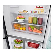 LG 458L InstaView Door-in-Door+™ Refrigerator in Matt Black, GF-Q4919MT