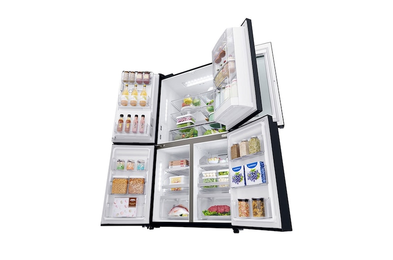 LG 601L InstaView Door-in-Door™ in Matte Black, GF-Q6011MC