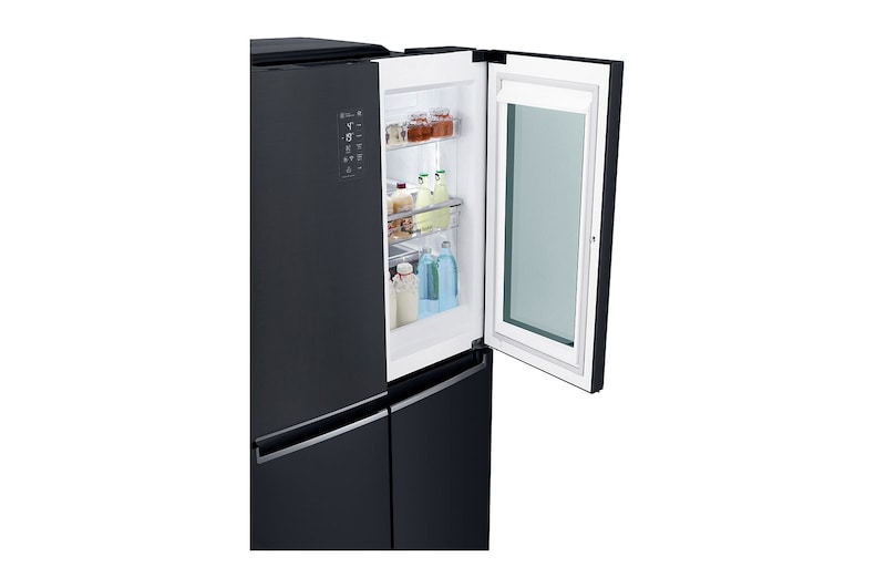 LG 601L InstaView Door-in-Door™ in Matte Black, GF-Q6011MC
