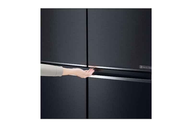 LG 601L InstaView Door-in-Door™ in Matte Black, GF-Q6011MC
