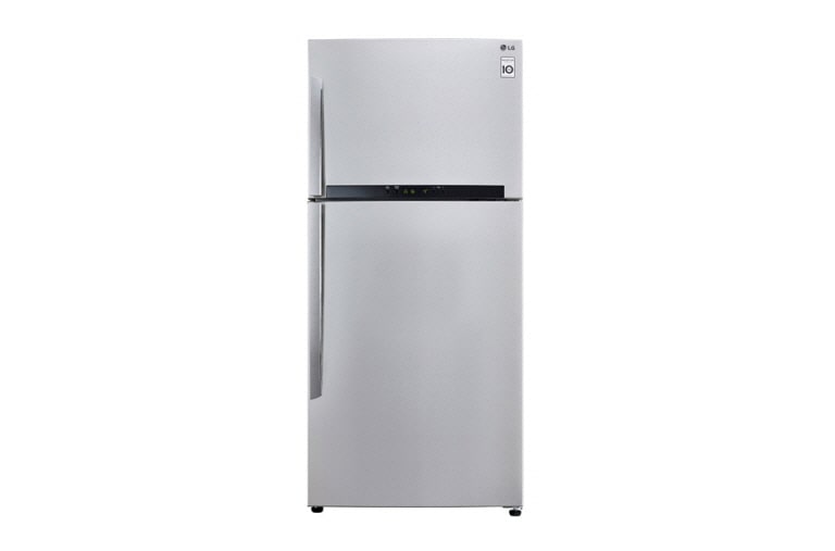 Front view of 507L Stainless Steel Top Freezer Refrigerator GN-M702HLHL