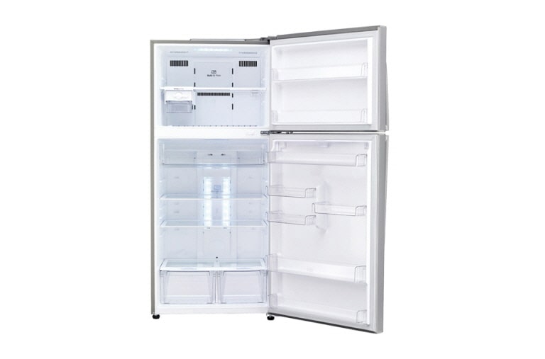 LG 507L Stainless Steel Top Freezer Refrigerator, GN-M702HLHL