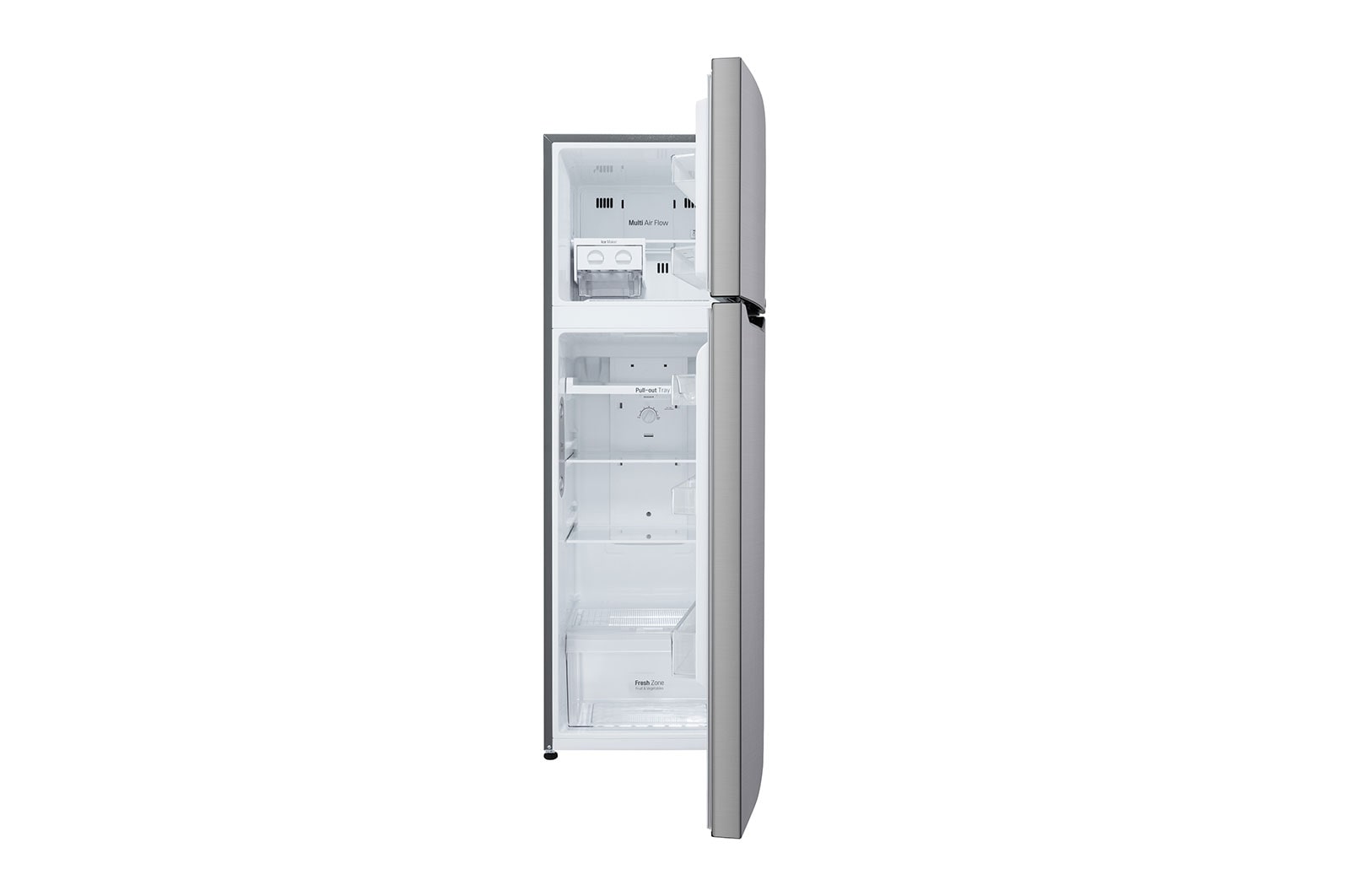 LG 253L Top Freezer with Linear Cooling in Platinum Silver, GR-B2757PZ