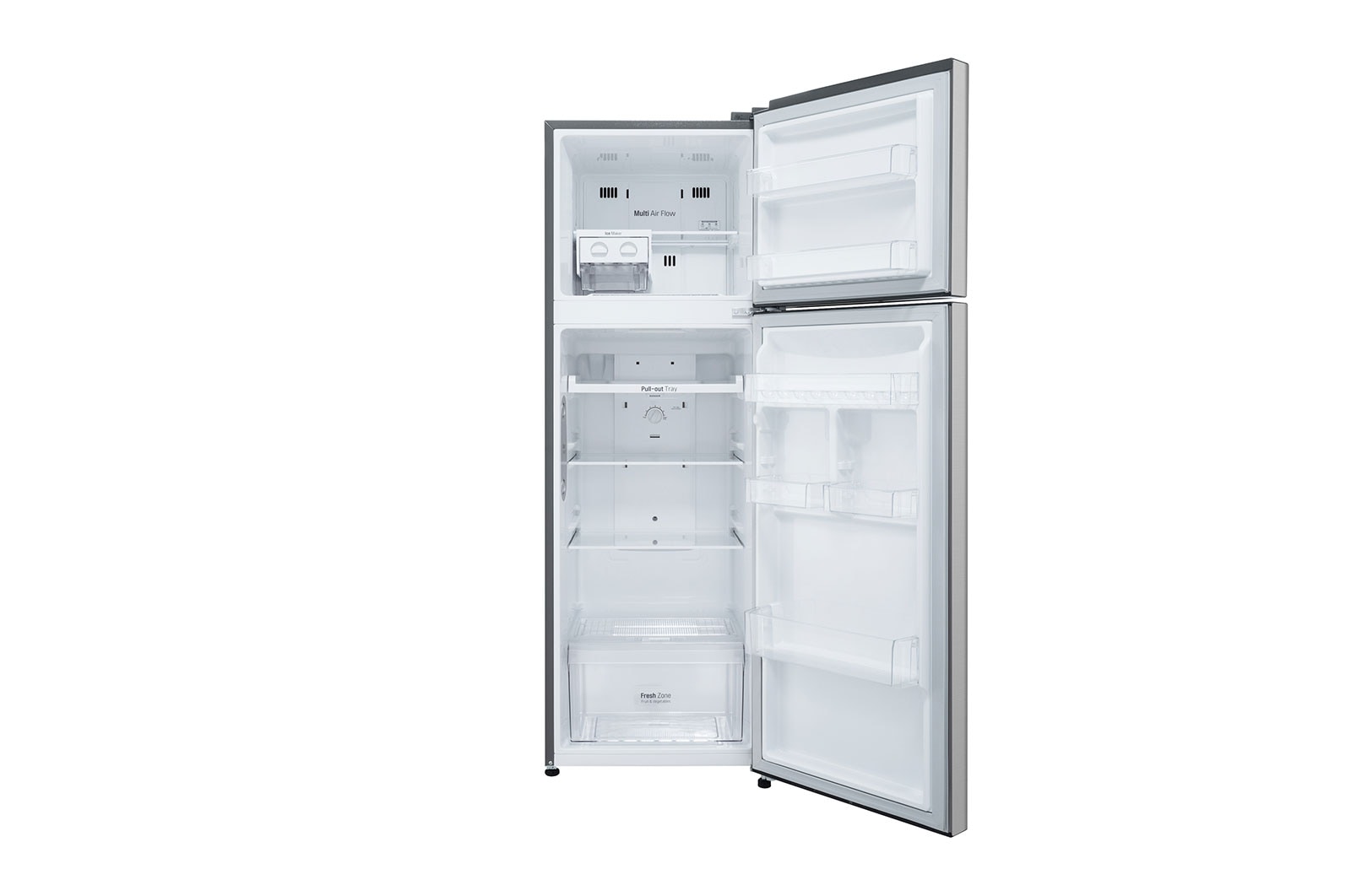 LG 253L Top Freezer with Linear Cooling in Platinum Silver, GR-B2757PZ
