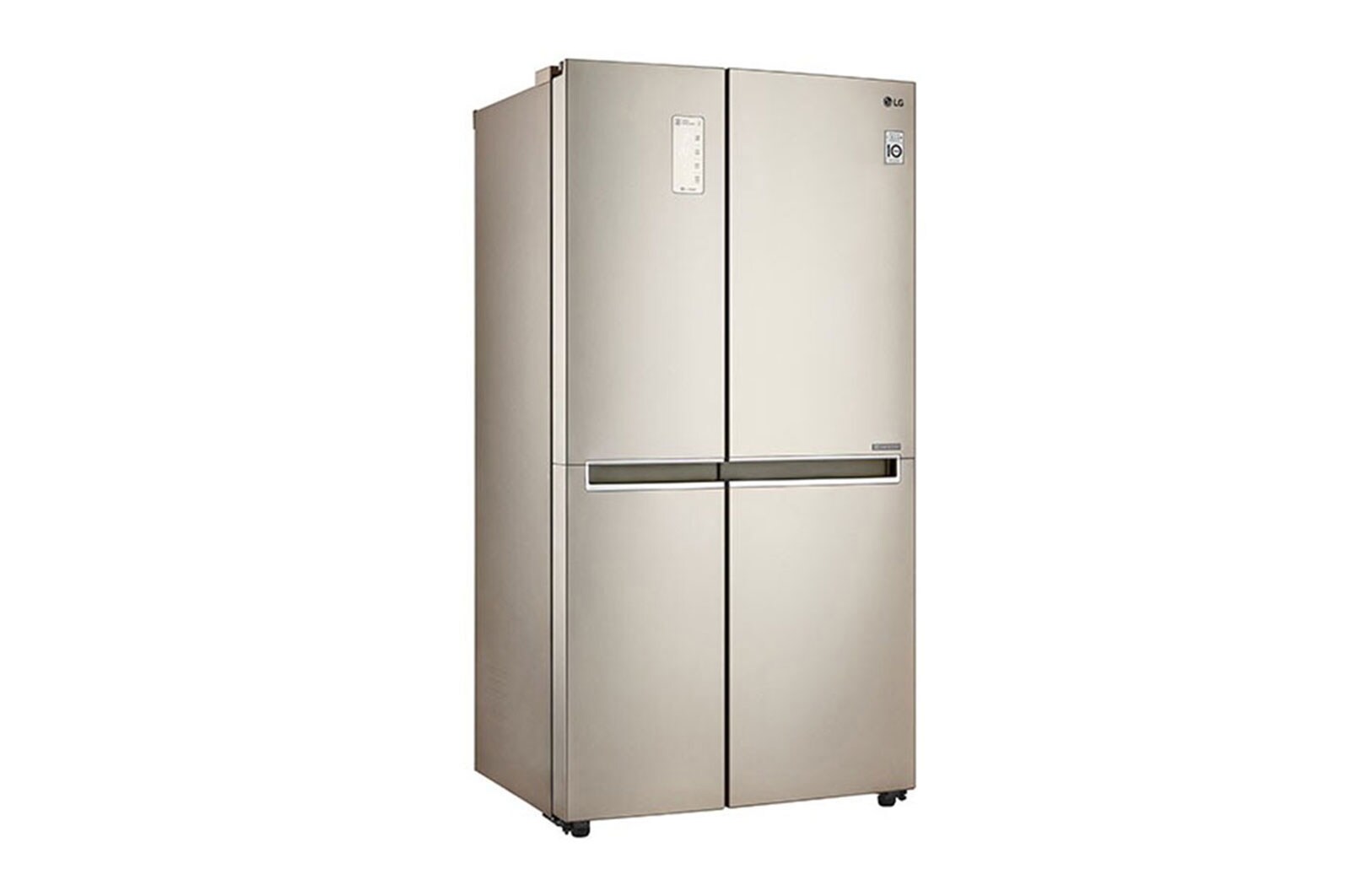 LG 626L side-by-side-fridge with Inverter Linear Compressor in Gold, GS-B6267GV