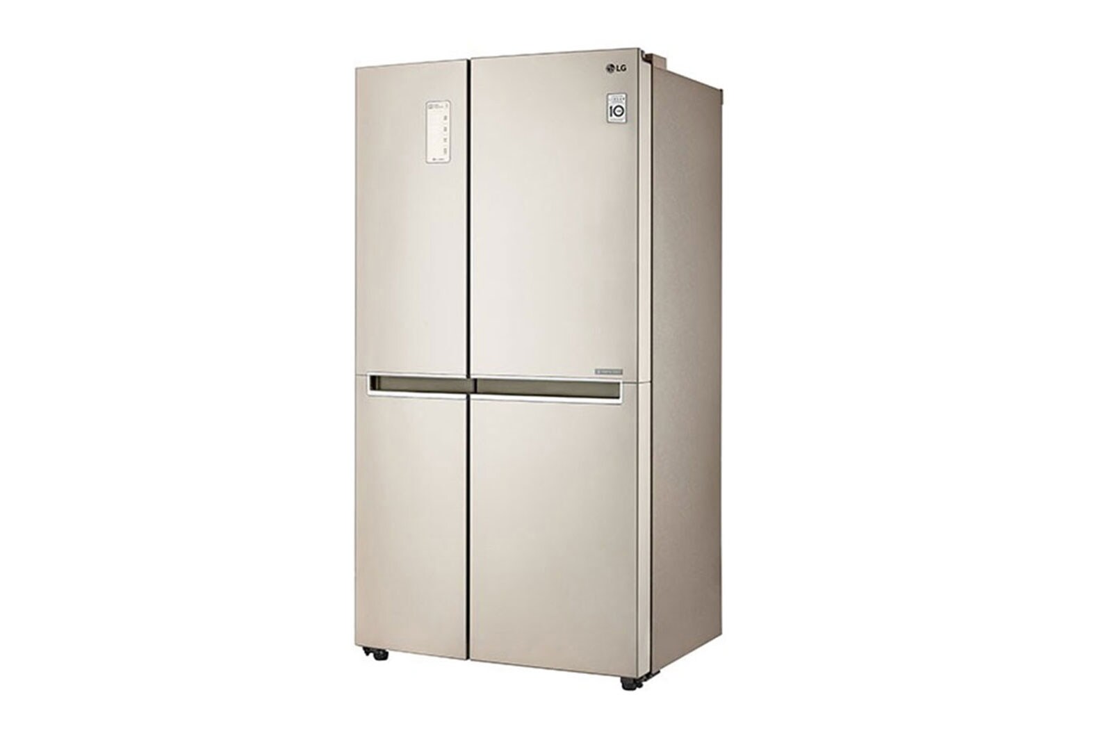 LG 626L side-by-side-fridge with Inverter Linear Compressor in Gold, GS-B6267GV