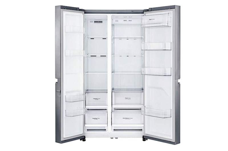 LG 626L side-by-side-fridge with Inverter Linear Compressor in Gold, GS-B6267GV